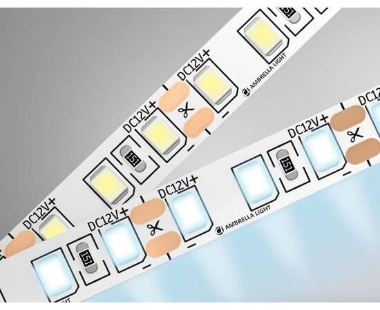 Светодиодная лента Ambrella Light LED Strip 12В 2835 9,6Вт/м 6500K 5м IP20 GS1103