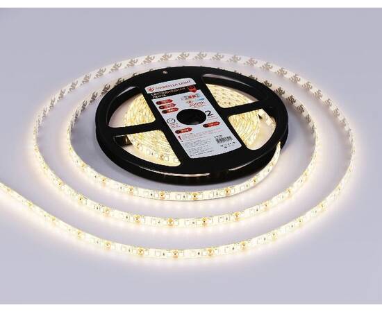 Светодиодная лента Ambrella Light LED Strip 12В 2835 9,6Вт/м 3000K 5м IP65 GS1201, изображение 4