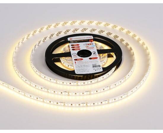 Светодиодная лента Ambrella Light LED Strip 12В 2835 14,4Вт/м 3000K 5м IP20 GS1301, изображение 4