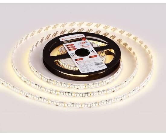 Светодиодная лента Ambrella Light LED Strip 12В 2835 17Вт/м 3000K 5м IP20 GS1401, изображение 4