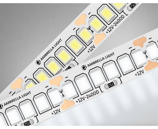Светодиодная лента Ambrella Light LED Strip 12В 2835 19,2Вт/м 4500K 5м IP20 GS1502
