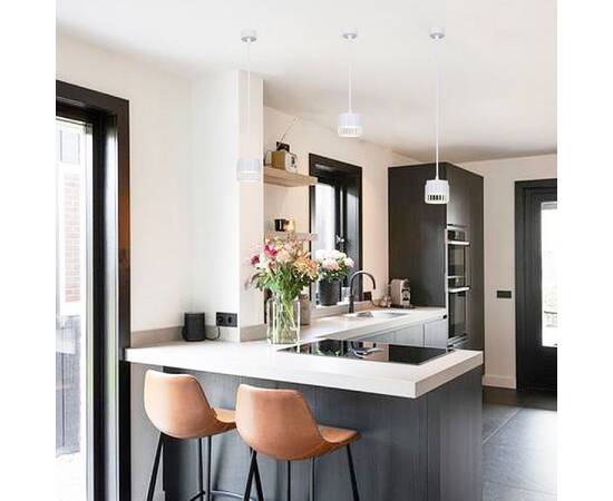 Подвесной светильник Reluce 53018-0.9-001MN GX53 WT, изображение 6