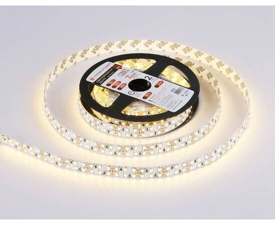 Светодиодная лента двухрядная Ambrella Light LED Strip 12В 2835 24Вт/м 3000K 5м IP20 GS1701, изображение 4