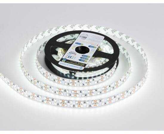 Светодиодная лента двухрядная Ambrella Light LED Strip 12В 2835 24Вт/м 6500K 5м IP20 GS1703, изображение 4