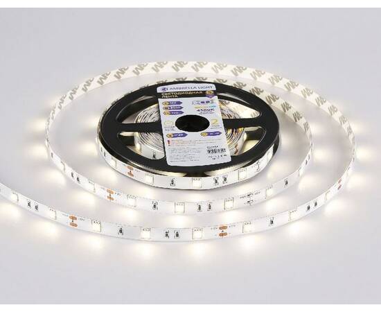 Светодиодная лента Ambrella Light LED Strip 12В 5050 7,2Вт/м 4500K 5м IP20 GS1802, изображение 3