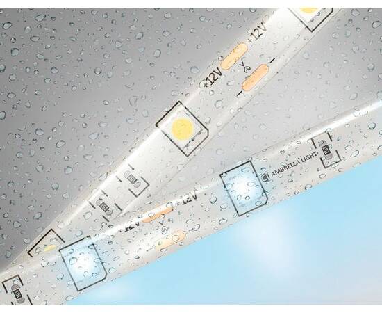 Светодиодная лента Ambrella Light LED Strip 12В 5050 7,2Вт/м 6500K 5м IP65 GS1903, изображение 2