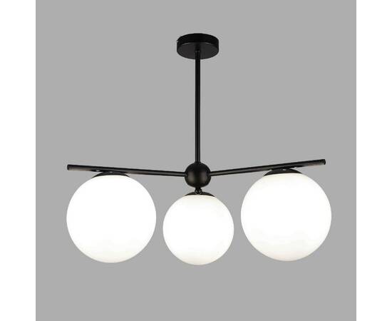 Люстра на штанге Eurosvet Marbella 60147/3 черный a063854