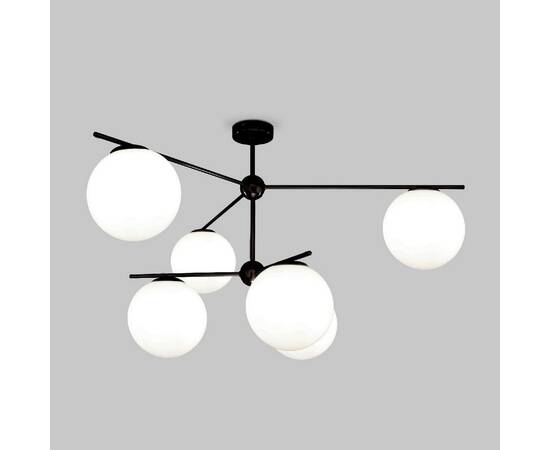 Люстра на штанге Eurosvet Marbella 60147/6 черный Smart a063852