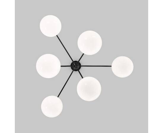 Люстра на штанге Eurosvet Marbella 60147/6 черный Smart a063852, изображение 3