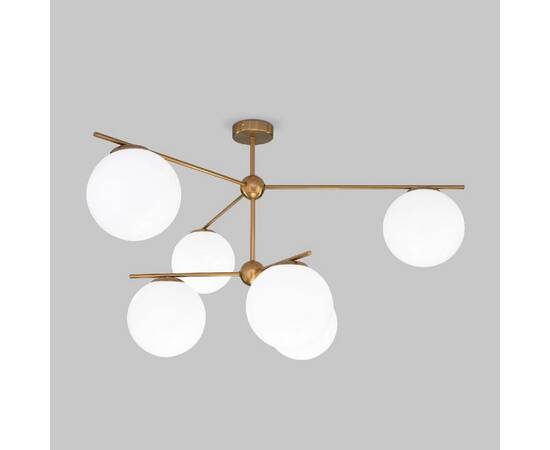 Люстра на штанге Eurosvet Marbella 60147/6 латунь Smart a063851