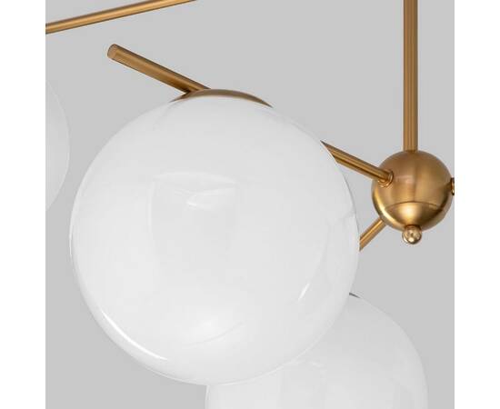 Люстра на штанге Eurosvet Marbella 60147/6 латунь Smart a063851, изображение 2