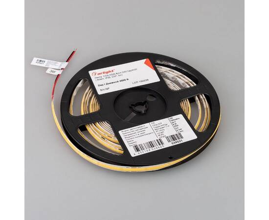 Светодиодная лента Arlight COB-X320-8mm 24V Day4000 (8 W/m, IP20, 5m) 039021(1), изображение 3