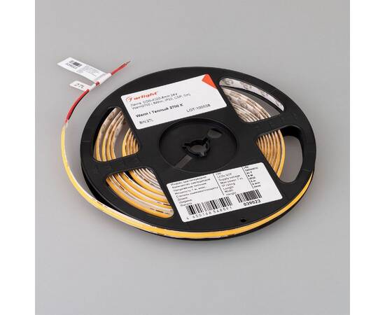 Светодиодная лента Arlight COB-X320-8mm 24V Warm2700 (8 W/m, IP20, 5m) 039023(1), изображение 3