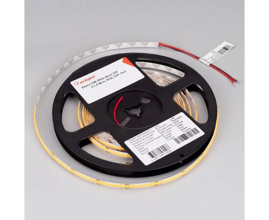 Светодиодная лента Arlight COB-X544-8mm 24V Warm3000 (11.5 W/m, IP20, 5m) 031900(3), изображение 3