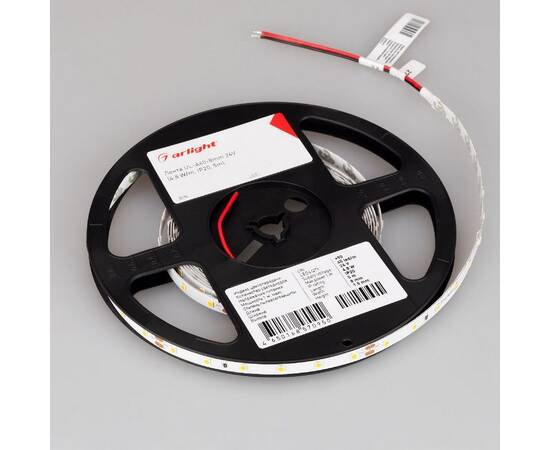 Светодиодная лента Arlight UL-A60-8mm 24V Warm3500 (4.8 W/m, IP20, 5m) 050584, изображение 2
