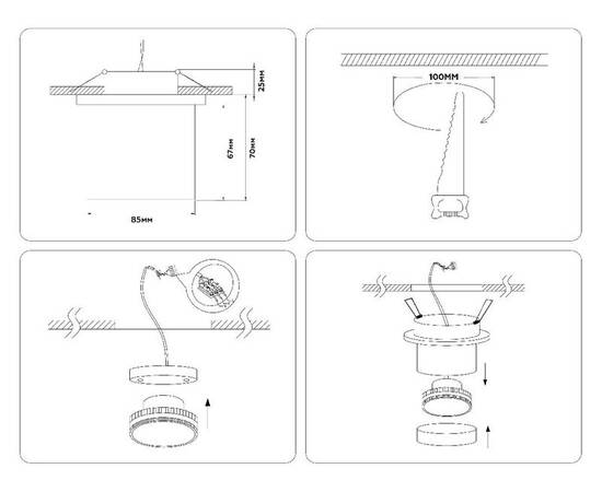 Встраиваемый спот Ambrella Light Move TA1432, изображение 8
