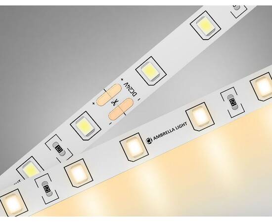 Светодиодная лента Ambrella Light LED Strip 24В 2835 6Вт/м 3000K 5м IP20 GS3001