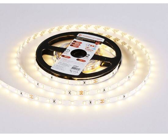 Светодиодная лента Ambrella Light LED Strip 24В 2835 6Вт/м 3000K 5м IP20 GS3001, изображение 5