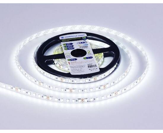 Светодиодная лента Ambrella Light LED Strip 24В 2835 10Вт/м 6500K 5м IP20 GS3103, изображение 4