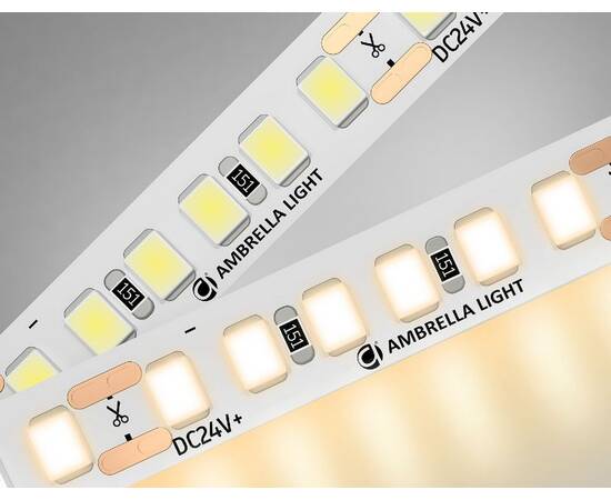 Светодиодная лента Ambrella Light LED Strip 24В 2835 14,4Вт/м 3000K 5м IP20 GS3201, изображение 2
