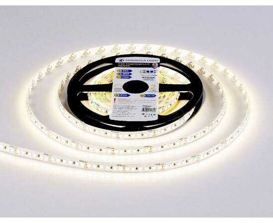 Светодиодная лента Ambrella Light LED Strip 24В 2835 14,4Вт/м 4500K 5м IP20 GS3202, изображение 3