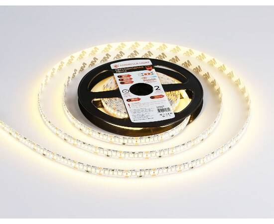 Светодиодная лента Ambrella Light LED Strip 24В 2835 18Вт/м 3000K 5м IP20 GS3301, изображение 4