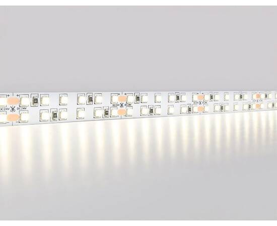 Светодиодная лента двухрядная Ambrella Light LED Strip 24В 2835 24Вт/м 4500K 5м IP20 GS3702, изображение 3