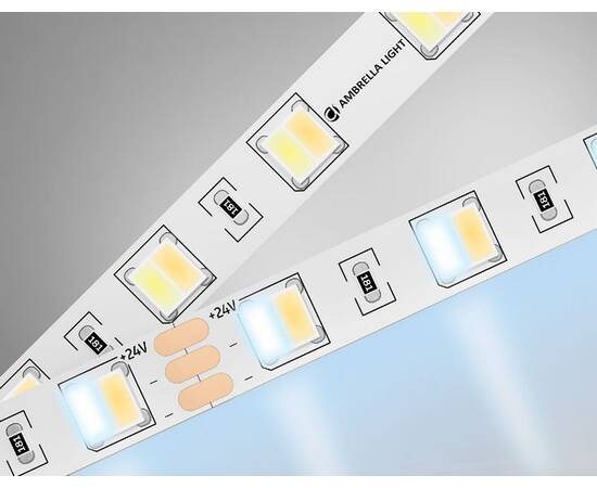 Светодиодная лента Ambrella Light LED Strip 24В 5050 14Вт/м 3000-6500K 5м IP20 GS4101, изображение 4