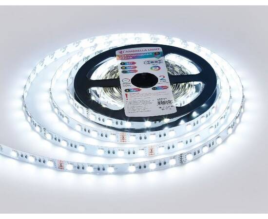 Светодиодная лента Ambrella Light LED Strip 24В 5050 10Вт/м RGBW+6500K 5м IP20 GS4403, изображение 4