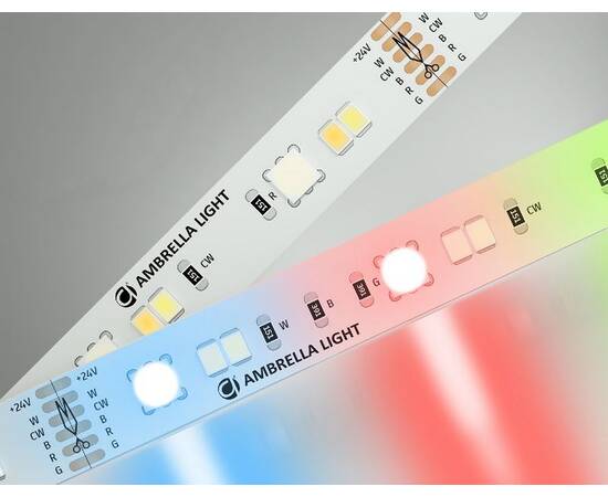 Светодиодная лента Ambrella Light LED Strip 24В 5050+2835 13Вт/м RGB+3000-6500K 5м IP20 GS4501