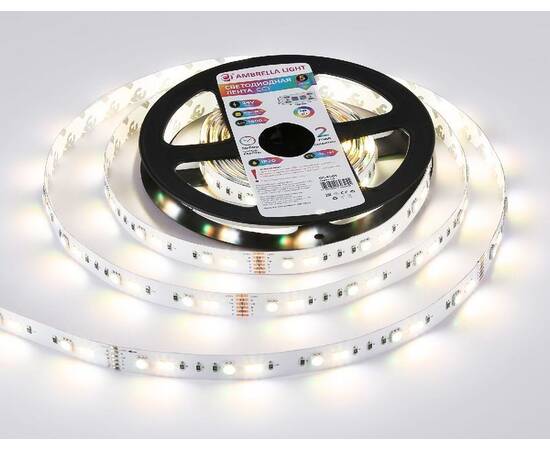 Светодиодная лента Ambrella Light LED Strip 24В 5050+2835 13Вт/м RGB+3000-6500K 5м IP20 GS4501, изображение 6
