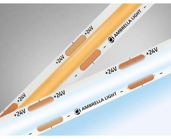 Светодиодная лента Ambrella Light LED Strip 24В COB 12Вт/м 6500K 5м IP20 GS4703