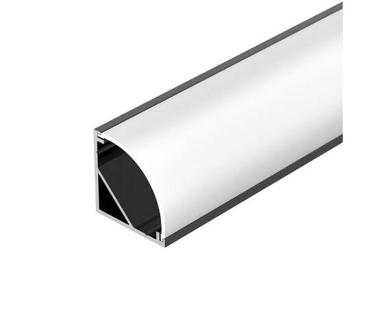 Алюминиевый профиль Arlight SL-KANT-H20-2000 BLACK 049016