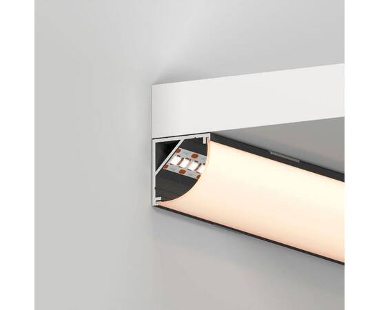 Алюминиевый профиль Arlight SL-KANT-H20-2000 BLACK 049016, изображение 4