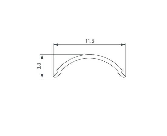 Экран Arlight SL-KANT-H10 ROUND OPAL 049167, изображение 2