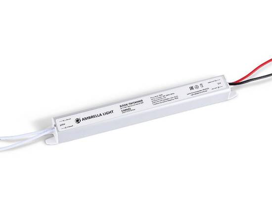Блок питания Ambrella Light LED Driver 12V 24Вт AC185-260 2A IP20 GS8602
