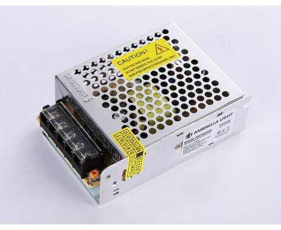 Блок питания Ambrella Light LED Driver 12V 100Вт AC90-260 8.3A IP20 GS9504, изображение 3