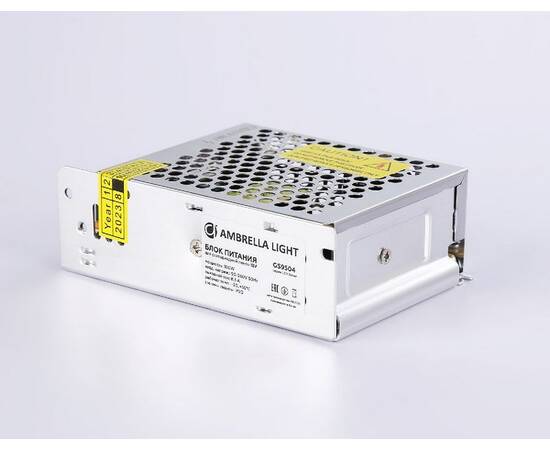 Блок питания Ambrella Light LED Driver 12V 100Вт AC90-260 8.3A IP20 GS9504, изображение 4