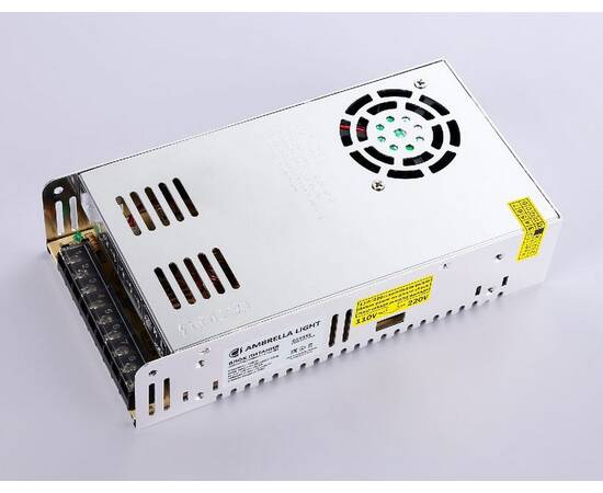 Блок питания Ambrella Light LED Driver 12V 400Вт AC90-260 33.3A IP20 GS9552, изображение 4
