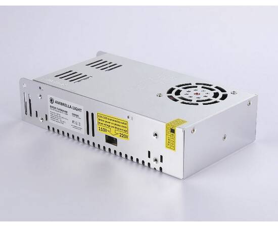 Блок питания Ambrella Light LED Driver 24V 360Вт AC90-260 15A IP20 GS9651, изображение 4