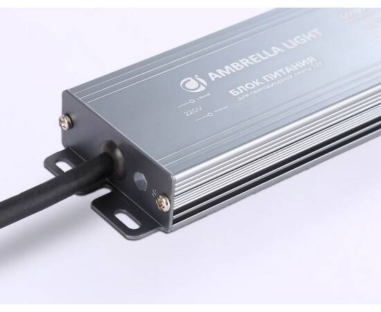 Блок питания Ambrella Light LED Driver 12V 150Вт AC110-220 12.5A IP67 GS9864, изображение 2