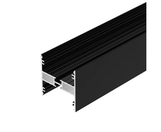 Алюминиевый профиль Arlight LINE-5050-DUAL-2000 ANOD BLACK 045652, изображение 2