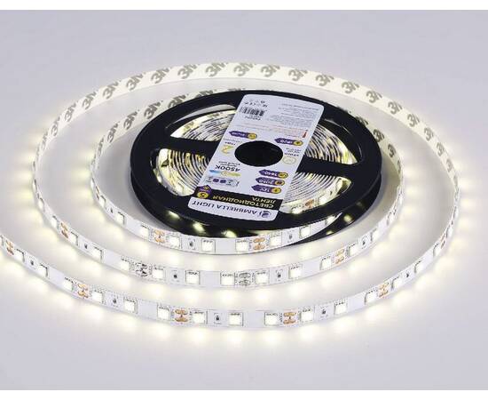 Светодиодная лента Ambrella Light LED Strip 12В 5050 14,4Вт/м 4500K 5м IP20 GS2002, изображение 4