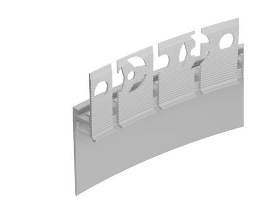 Алюминиевый профиль Arlight PLINTUS-FANTOM-BENT-H35-SIDE-2000 WHITE 043675(1)