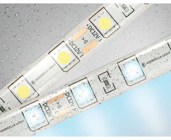 Светодиодная лента Ambrella Light LED Strip 12В 5050 14,4Вт/м 6500K 5м IP65 GS2103, изображение 2