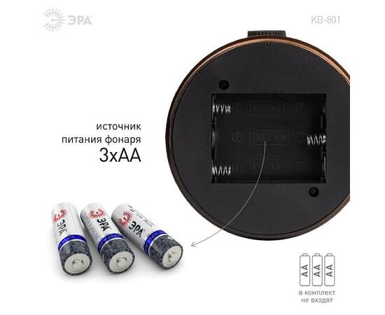 Фонарь кемпинговый Факел на батарейках Эра KB-801 Б0054042, изображение 9