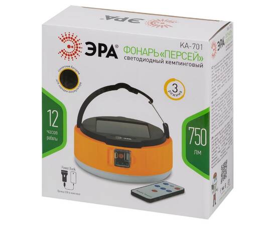 Фонарь кемпинговый Персей аккумуляторный Эра KA-701 Б0054044, изображение 9