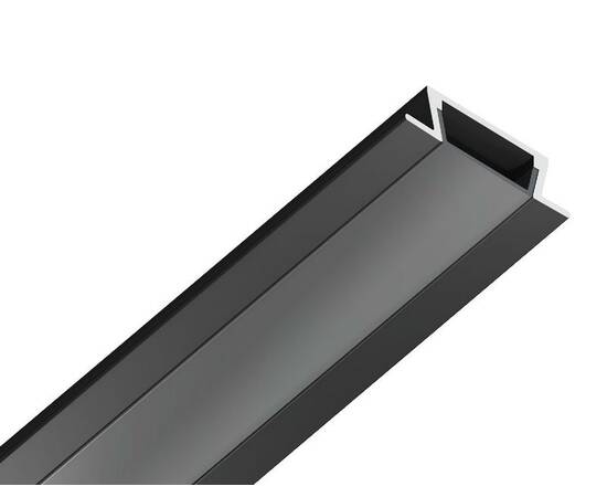 Алюминиевый встраиваемый профиль Ambrella Light Alum Profile GP1001BK/BK, изображение 3
