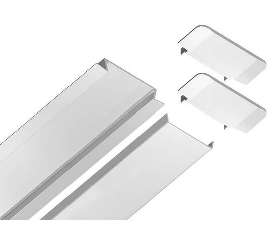 Алюминиевый встраиваемый профиль Ambrella Light Alum Profile GP1100WH, изображение 5