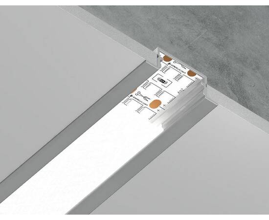 Алюминиевый встраиваемый профиль Ambrella Light Alum Profile GP1200AL